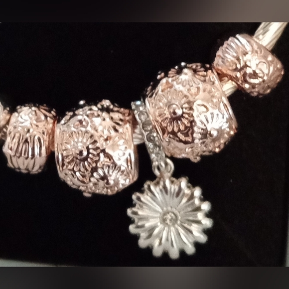 🌞Silver Charm Bracelet - Picture 2 of 2